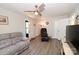 Living Room featuring neutral color scheme, front door, and entertainment center at 2263 Starbrooke Dr, Newton, NC 28658