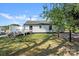 Back of home showing deck area and access to backyard at 2609 Lowell Rd, Gastonia, NC 28054