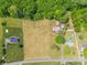 Spacious lot showing single-Gathering home on a large lawn near a quiet country road surrounded by mature trees at 286 Bell Farm Rd, Statesville, NC 28625