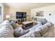 Cozy living room with comfortable seating and natural light from the window at 286 Bell Farm Rd, Statesville, NC 28625