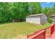 Exterior view of a large outbuilding, shed, and a lush green lawn at 286 Bell Farm Rd, Statesville, NC 28625