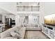 Open-concept living room boasts soaring ceilings, modern finishes, and abundant natural light, creating an airy, inviting space at 2936 Shumard Dr, Gastonia, NC 28054