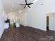Open floor plan showcases spacious living area, flowing seamlessly into the kitchen at 3007 West Blvd, Charlotte, NC 28208