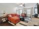 Inviting living room with a cozy sectional sofa, patterned rug, and ample natural light at 314 Pulaski Sw Dr, Concord, NC 28027