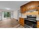 Open kitchen area features access to the dining room and includes modern appliances at 3430 Stokes Ferry Rd, Salisbury, NC 28146