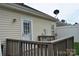 Backyard featuring a door leading to a deck, satellite dish, and fenced yard at 428 Lexie Ln # 100, Rock Hill, SC 29732