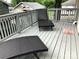 Back porch area with lounge seating at 439 17Th St, Cramerton, NC 28032