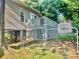 Features a wooden deck and a small fenced yard at 439 17Th St, Cramerton, NC 28032