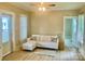 Bright living room features stylish furniture, wood floors and plenty of natural light at 439 17Th St, Cramerton, NC 28032