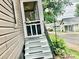 Home featuring a screened-in porch at the front of the house at 439 17Th St, Cramerton, NC 28032