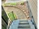 A walkway leading to the front door and porch at 439 17Th St, Cramerton, NC 28032