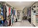 This spacious walk-in closet is great for your wardrobe at 4501 Montibello Dr, Charlotte, NC 28226
