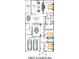 Detailed first floor plan showcases the home's layout, including living areas, kitchen, bedrooms, and garage at 515 Edmunds Ln # 38, Clover, SC 29710