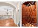 The home boasts a convenient elevator, complete with wood interior and decorative safety gate at 8451 Ridgewood Rd, Sherrills Ford, NC 28673