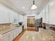 Well-lit kitchen boasts granite countertops and stainless steel appliances at 9640 Alma Blount Blvd, Charlotte, NC 28277