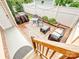Outdoor patio area features outdoor seating, a grill, and string lights for ambiance at 9640 Alma Blount Blvd, Charlotte, NC 28277