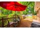 Inviting deck area with outdoor seating, perfect for relaxation at 1623 Mulberry Cir, Rock Hill, SC 29730
