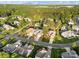 Aerial view of homes in a wooded neighborhood at 1688 Avalon Dr, Rock Hill, SC 29730