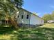 Back exterior view of house, deck, and stairs at 1889 Oak Hollow Rd, Gastonia, NC 28054