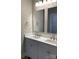Bathroom featuring double sinks, ample counter space, and modern fixtures at 1889 Oak Hollow Rd, Gastonia, NC 28054