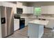 New kitchen with white cabinets, quartz countertops, and stainless-steel appliances at 1889 Oak Hollow Rd, Gastonia, NC 28054