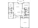 Detailed floor plan showcasing the layout of the house, including bedrooms, bathrooms, and kitchen at 2081 Fordhill St, Rock Hill, SC 29732