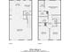 Detailed floor plan showcasing layout with kitchen, living room, bedrooms, and bathrooms, total 1248 sq ft at 3015 Howell Mill Rd, Charlotte, NC 28208