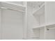 Well-organized walk-in closet with multiple shelves at 308 Southland Rd, Huntersville, NC 28078