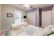 Bright bedroom with neutral walls, large window, and double closet at 3124 Banks St, Lincolnton, NC 28092