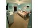 Bright bedroom with decorative furnishings, a cozy bed, and soft carpeting at 5050 Forest Ridge Dr, Hickory, NC 28602