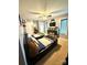 Shared bedroom with carpeted floors, a ceiling fan, 2 beds, and storage at 5050 Forest Ridge Dr, Hickory, NC 28602