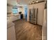 Bright kitchen with white cabinets and stainless steel appliances at 5050 Forest Ridge Dr, Hickory, NC 28602
