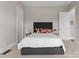 Neutral bedroom featuring a comfortable queen-sized bed, and access to the Primary bath at 767 Pinnacle Dr, Iron Station, NC 28080