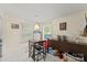 Breakfast nook featuring a table with stools and lots of natural light at 1106 3Rd Sw Ave, Hickory, NC 28602