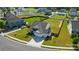 Expansive backyard featuring mature trees, a playground, and a privacy fence at 1116 Brooksland Pl, Waxhaw, NC 28173