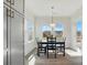Bright dining area with backyard views, perfect for Gathering meals at 1116 Brooksland Pl, Waxhaw, NC 28173