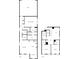 Detailed floor plan showcasing the layout of the two-story home, including bedrooms, bathrooms, kitchen, and living areas at 11933 Silverheel Ln, Huntersville, NC 28078