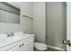 Cozy bathroom with white vanity, toilet, and a mirrored medicine cabinet at 1204 Glenarden Dr, Rock Hill, SC 29730