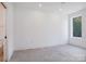 Bright bedroom featuring clean walls and a view of the natural outdoor scenery at 122 Laura Rd # A, Mooresville, NC 28117