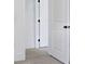 Clean and bright hallway featuring modern doors and a neutral color palette at 122 Laura Rd # A, Mooresville, NC 28117