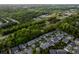 Stunning aerial shot showcasing the neighborhood's lush greenery and well-maintained homes in a serene, suburban setting at 142 Aztec Cir, Mooresville, NC 28117
