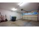 Spacious two car garage with ample lighting and an automatic garage door opener at 142 Aztec Cir, Mooresville, NC 28117