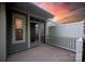 Outdoor porch with a screen door and fenced in perimeter at 142 Aztec Cir, Mooresville, NC 28117