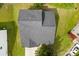 Bird's eye view of the roofline, well-kept lawn, and landscaping surrounding the home at 1457 Mandy Place Ct, Charlotte, NC 28216