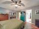 Large main bedroom with wood floors, ensuite, and walk-in closet at 1715 Colin Creek Ln, Charlotte, NC 28214