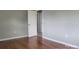 Spacious bedroom featuring wood flooring and neutral-colored walls at 2109 Boggs St, Lincolnton, NC 28092