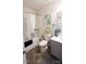 Bathroom featuring shower and tub combination with gray tile flooring at 2220 Sussex Rd, York, SC 29745