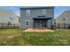 Fenced backyard with patio and gazebo. Perfect for outdoor activities at 250 Marinna Joy Cir, Rockwell, NC 28138