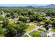 The aerial shows a suburban area with mature trees and well-kept lawns at 300 Scotland Dr, Kings Mountain, NC 28086