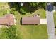A birds-eye view shows a long driveway and a large lawn at 300 Scotland Dr, Kings Mountain, NC 28086